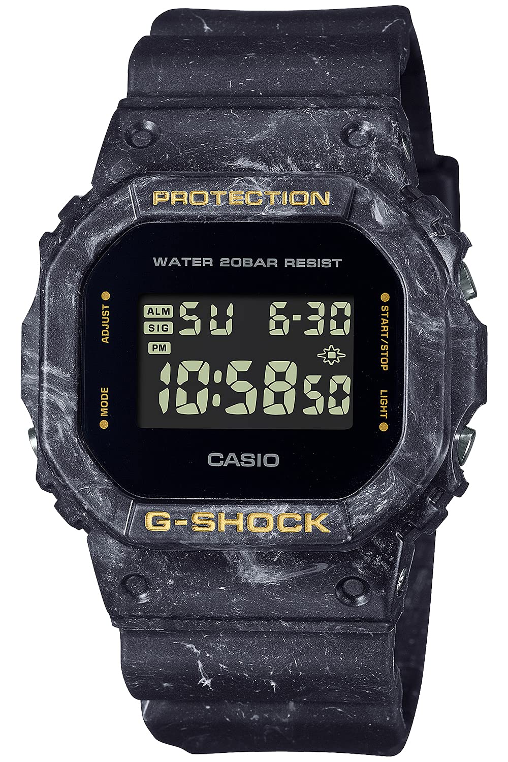 

Casio Черные часы G-Shock DW-5600WS-1JF Мужские