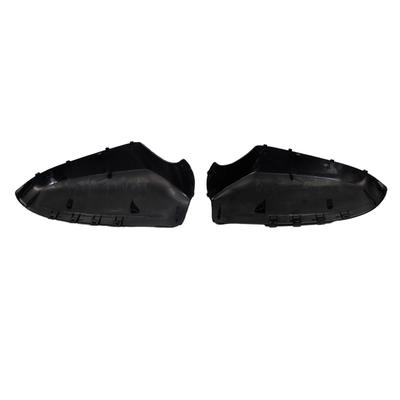 2pcs ABS Car Side Mirror Housing Wing Mirror Cover Weatherproof Fashionable Appearance Not Easy