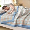 Comfortable Summer Quilt Cooling Sensation Lightweight Blanket Coolness Bare Sleeping Quilted Comforter Duvet  Flower Printed Quilted Bedspread