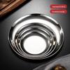 Yangge Stainless Steel Round Serving Plate