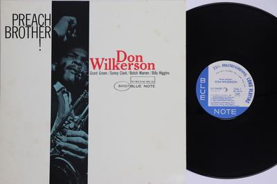 Disque vinyle DON WILKERSON  Preach Brother BST84107 BLUE NOTE 1983 France Jazz Occasion