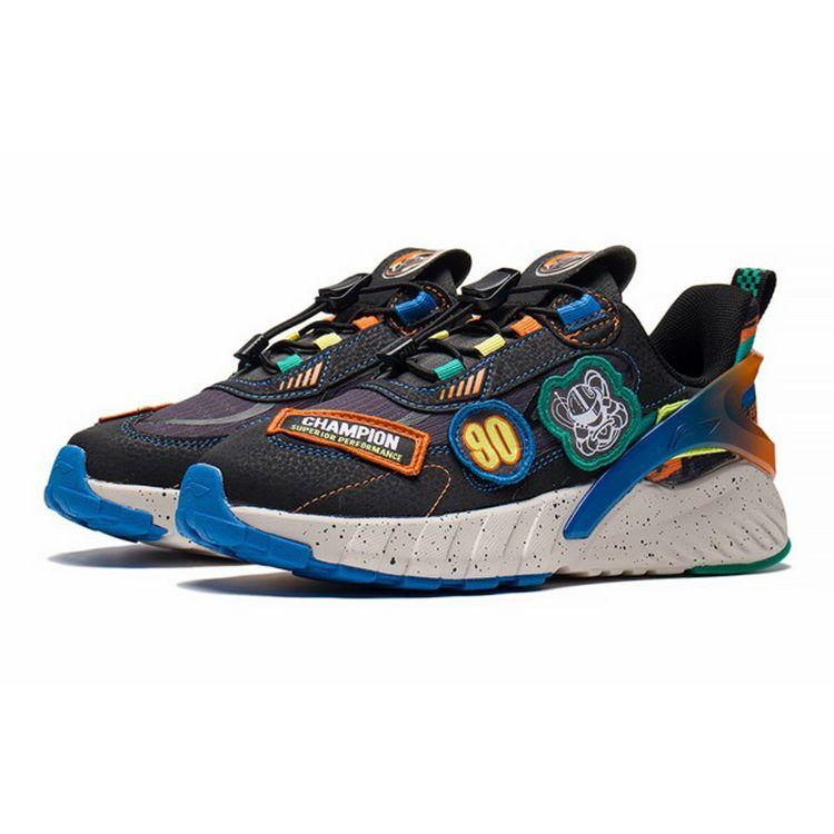 Li Ning Flash Support Stability Casual Sports Shoes Kids Sneakers Gray Black YKCS104-7