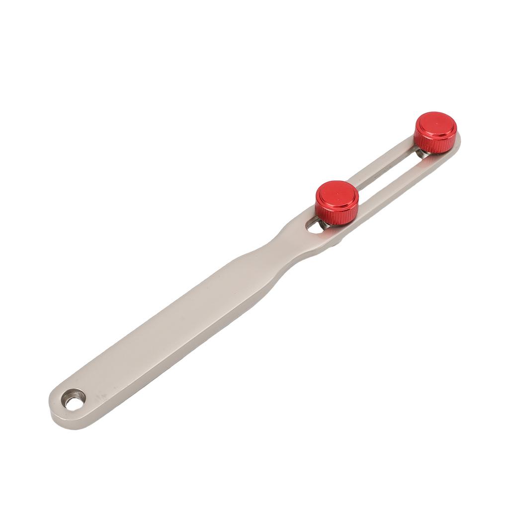 2 Jaw Watch Opener 60mm Opening Accurate Metal Wrench Type Watch Case Back Opener for Repairing