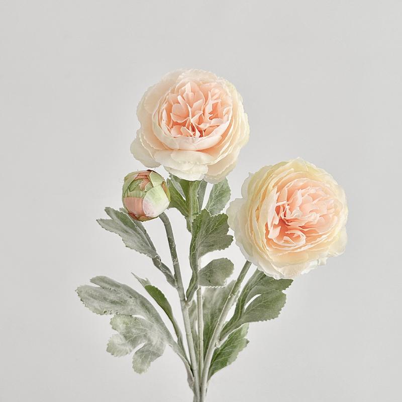 

Color 3 Heads Artificial Flowers Silk Peony Bouquet DIY Party Wedding Decorations Fake Flower Plants Home Flower Arrangement