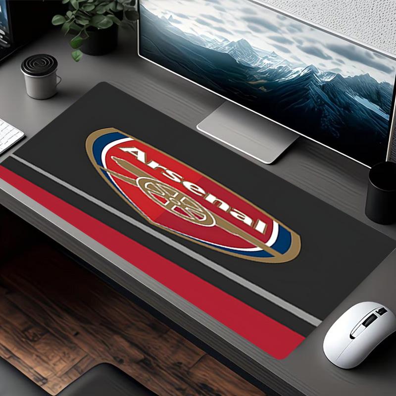 football team F.C Print Mouse Pad, for Keyboard Pad Laptop PC Mat for Office Home Use, Desk Decor, Perfect Birthday Gift for Gamers