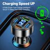 Car Charger Quick Charge Cigarette Lighter Adapter 4 Port USB A USB C Fast Charging Phone Charger for iPhone Xiaomi