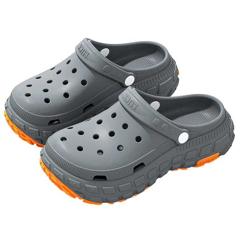 Platform Women Clogs Shoes Beach EVA Thick Bottom Sandals Fashion Comfortable Hole Shoes Indoor Outdoor Men Clogs Shoes