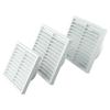 Plastic Ventilation Grille With With Steel Mesh Air Outlet Fresh Air Exhaust Outlet Fresh For Wall Ceiling Openings Duct Vents