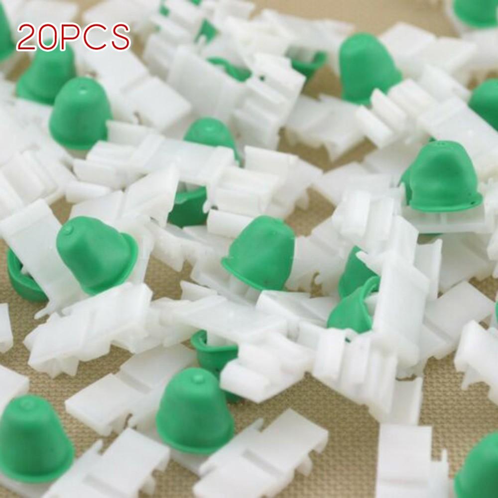 35mm*22mm Moulding Trim Clips FOR E36 White Accessories