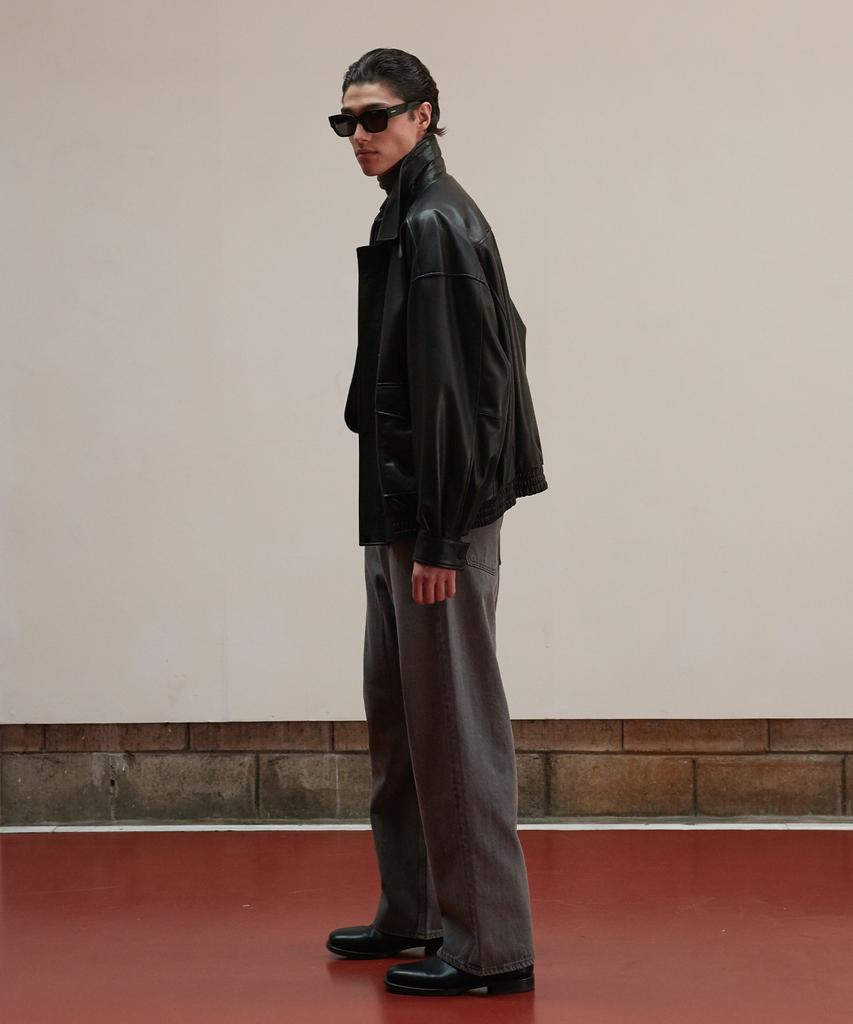 Verdemar Vegetable Lambskin Overfit Blouson Men