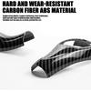 1 PC Car Gear Shift Head, ABS Carbon Fiber Pattern Shift Knob Cover Sticker, Replacement Decorative Accessories, for BMW 3 Series GT5 Series 1 Series