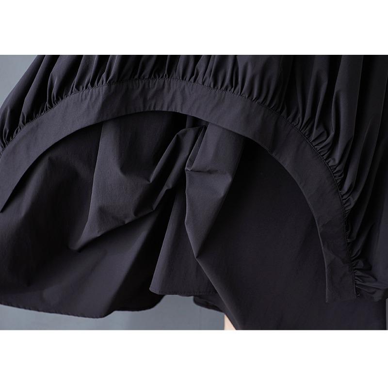 Dimanaf 2025, nouă primăvară vară, fuste de dimensiuni mari pentru femei, vintage, elastice, plisate, asimetrice, largi, talie înaltă