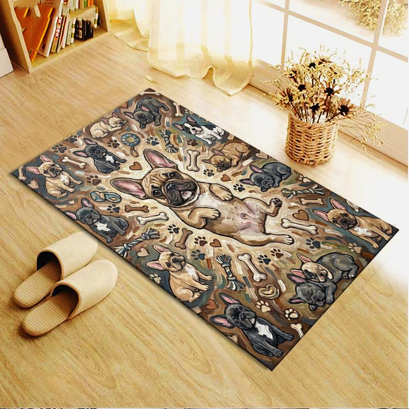 2025 New Cute Puppy Carpet Rug for Living Room Bedroom Home Sofa Decoration,Kids Play Non-slip Floor Mat
