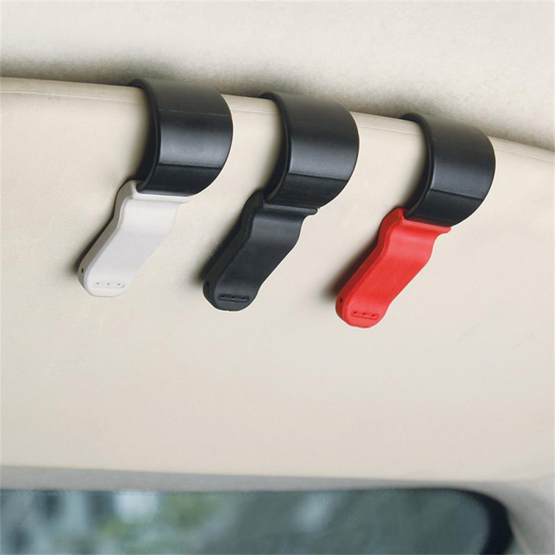1/2PCS Sunglasses Clip Exquisite Durable Tpr Material Not Easy To Fall Car Supplies Car Glasses Clip Universal Practical