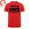 Summer Style New T Shirt Unisex Made In 1965 Vintage Tshirt Born 1965 Birthday Aged To Perfection Gift Tops Funny Casual Tee Shirt
