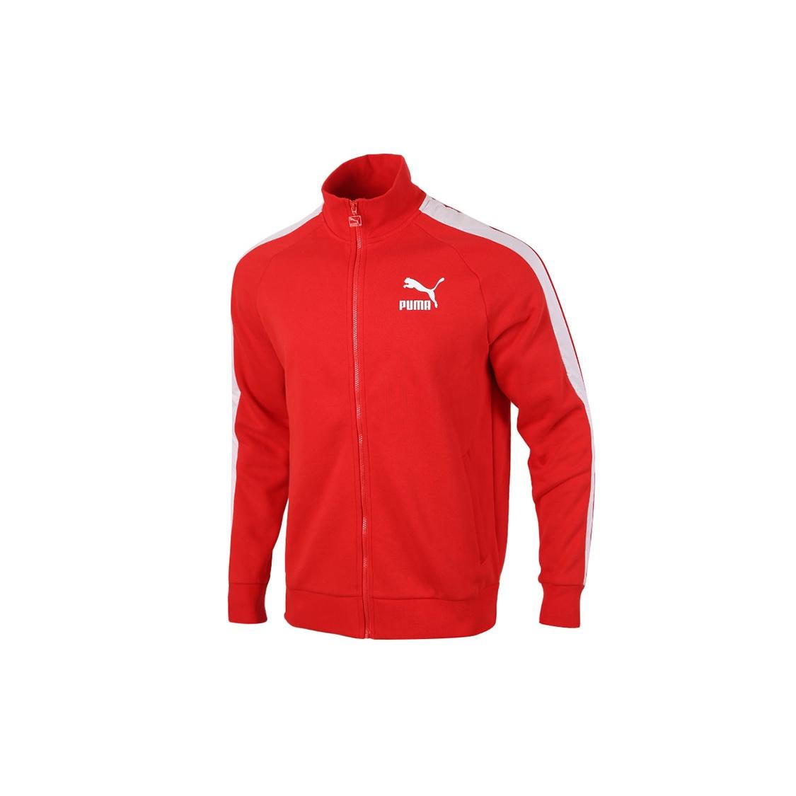 PUMA Iconic T7 Track Jacket Red Men s 530268-11 S