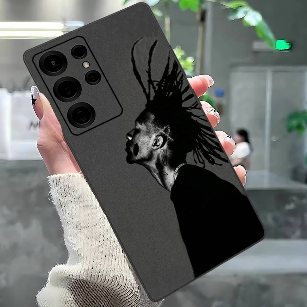 P-playboi Carti I AM MUSIC Phone Case For Samsung S 24 Fe 25 Ultra Plus 20 Lite 21 30 22 23 24 22 Ultra 5G Fundas