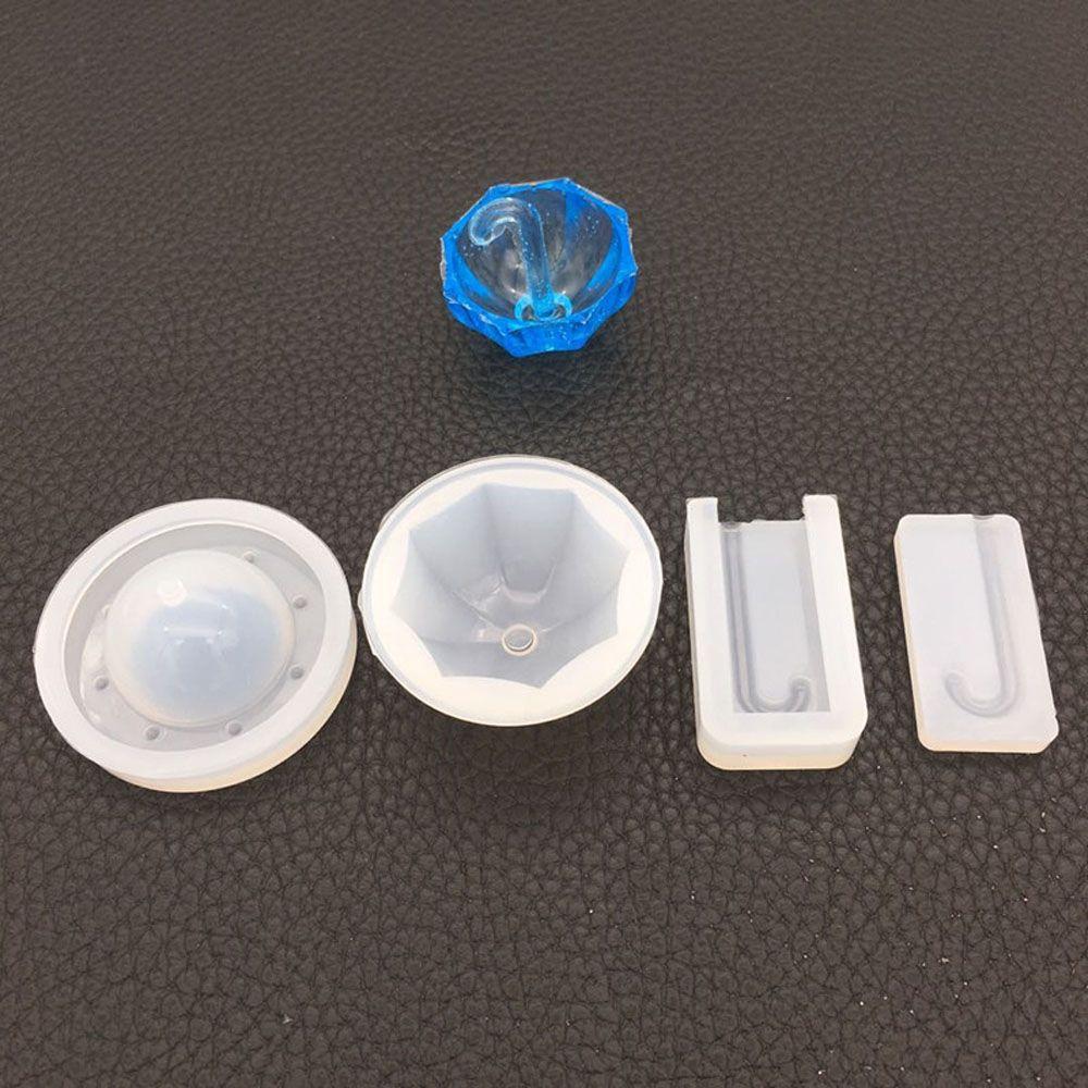 Cute 3D Silicone Epoxy Mould Jewelry Tool Jewelry Making Umbrella Shape UV Resin Mold