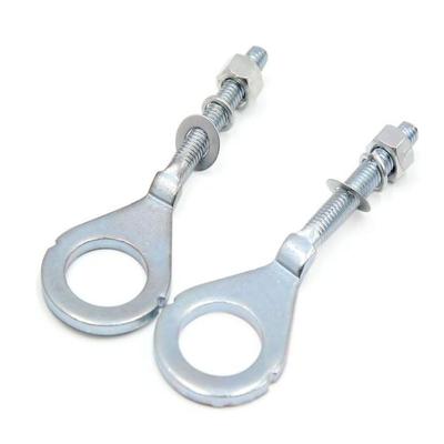 2 Stück Silber Motorradkette 18mm Spanner Langlebiger Spanner für Honda CG125