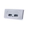 Dual Usb Charger Socket 4.8A 3.1A 12v For Motorcycle Auto Truck Atv Boat Car Rv Bus 2.1A 2.4A Power Adapter Outlet