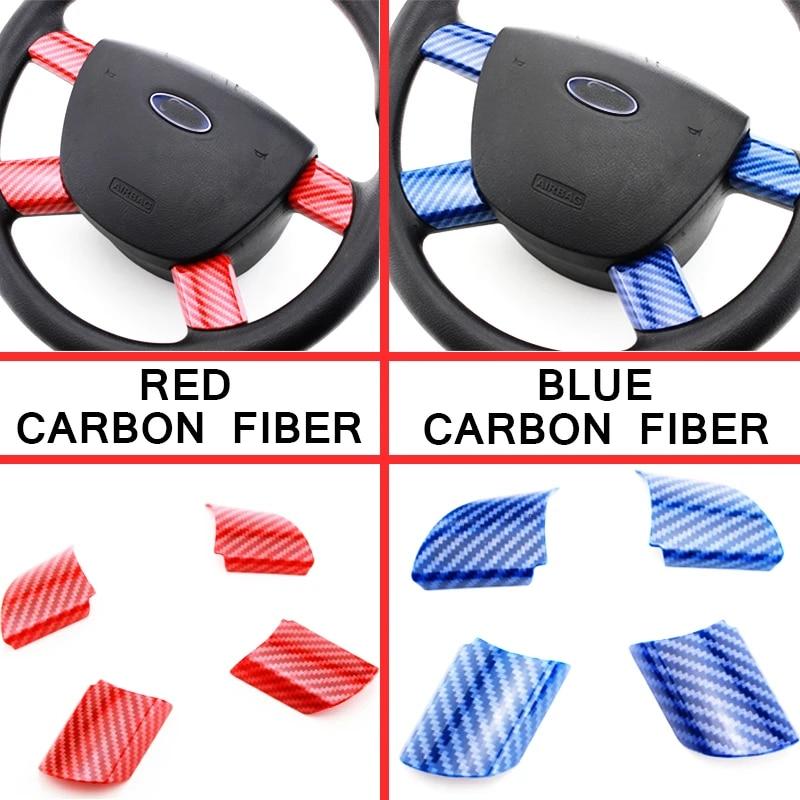 My Good Car for Ford Focus 2 MK2 2005 - 2011  Stainless Steel Car Steering Wheel Decoration Cover Trim Sticker