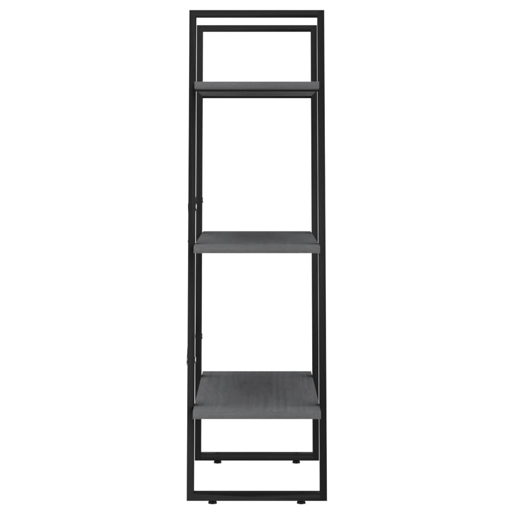 Bücherregal mit 3 Etagen, Eingangsablage, Ausstellungsregal im Wohnzimmer, Regal für Grünpflanzen auf dem Balkon, 60x30x105 cm