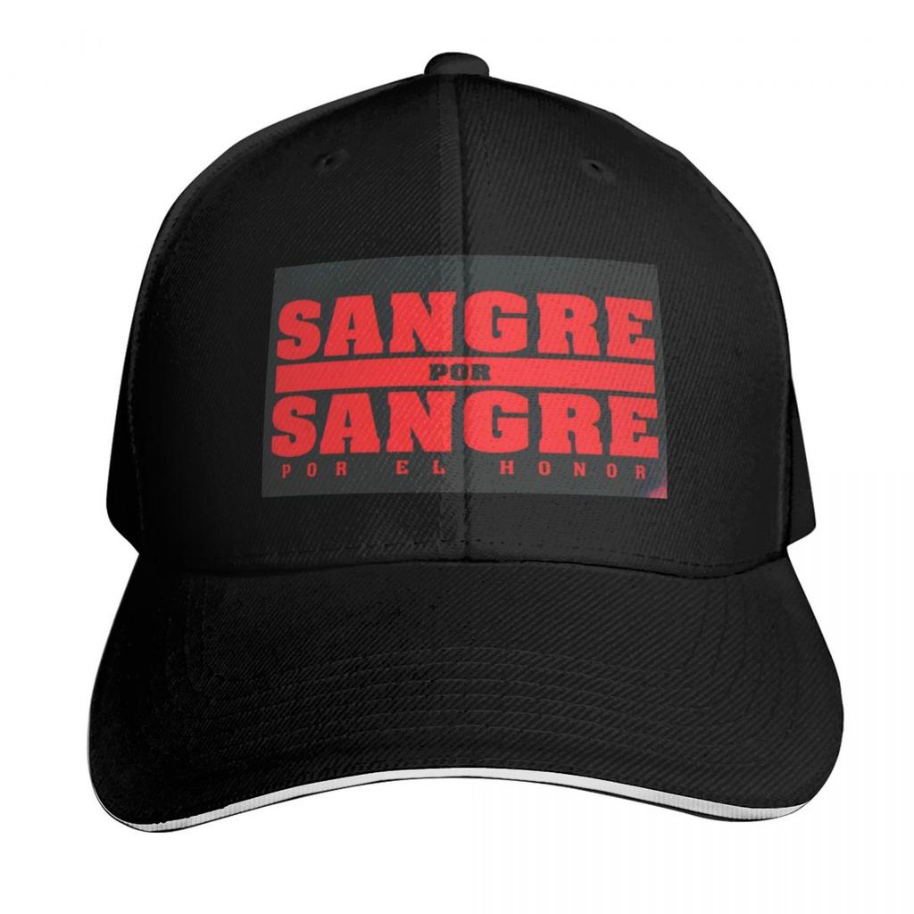 Sangre por Sangre Baseball Cap Christmas Hat foam party Hat New In Hat Bobble Women Hats Unisexs