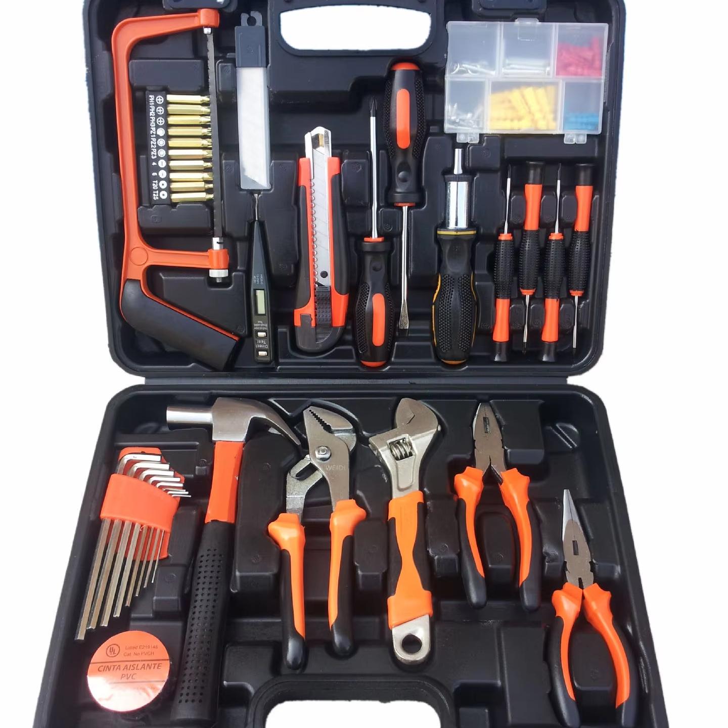 Tool Set, Hardware Tool Box Set, Hand Tools Home Maintenance Assembly Tools