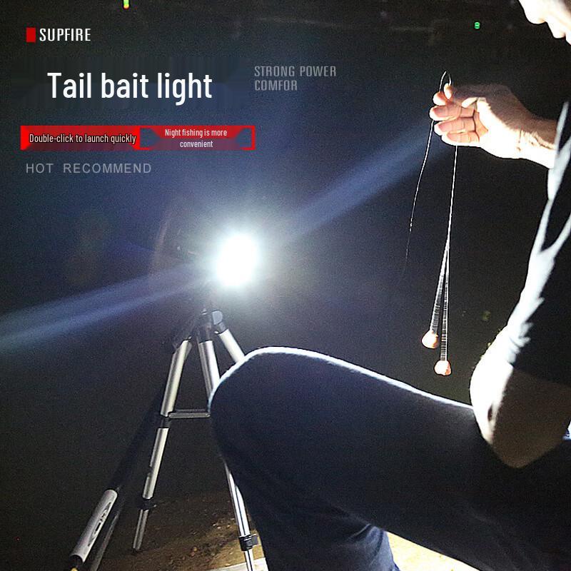 Shenhuo GF01 LED Telescopic 4-Color Night Fishing Light