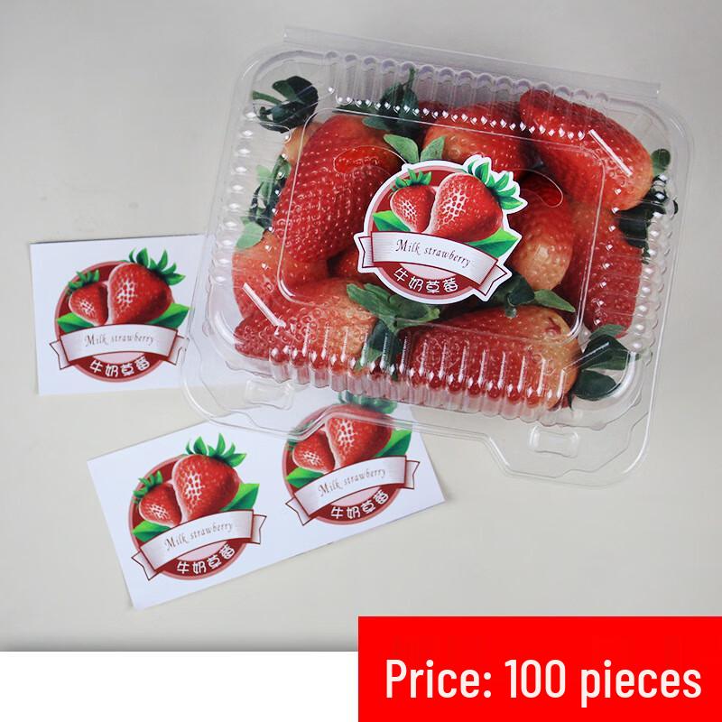 Sairkeyou Disposable Transparent Strawberry Packaging