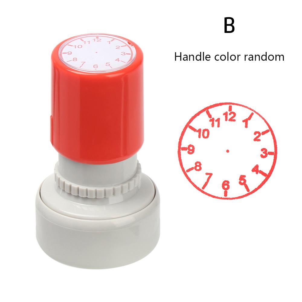 1 Stück Uhr Stempel Lehrmittel für Kinder Lernen auf der Uhr Mehrere Stile Schüler Lehrmittel Adis Schulbedarf