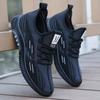 Primavera, estate e autunno, nuove scarpe da uomo traspiranti, versatili, casual e ammortizzate, in mesh intrecciato.