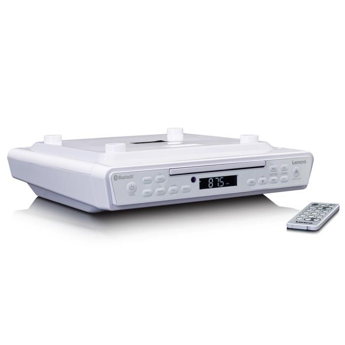 Lenco kcr-150wh - radio de cuisine et lecteur cd - blanc