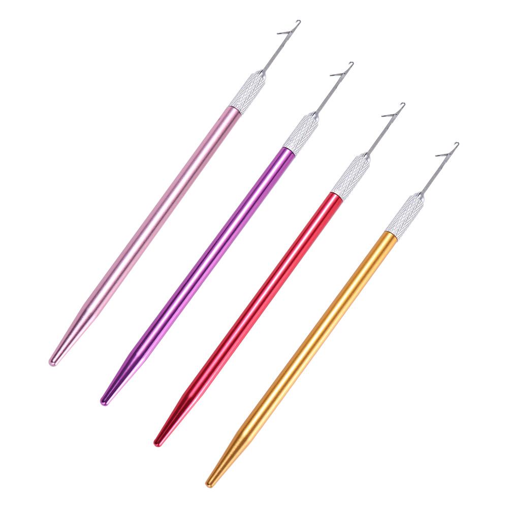 Making Repair Tool DIY Wig Crochet Needles Hair Weave Needle Dreadlock Crochet Metal Hook Needles
