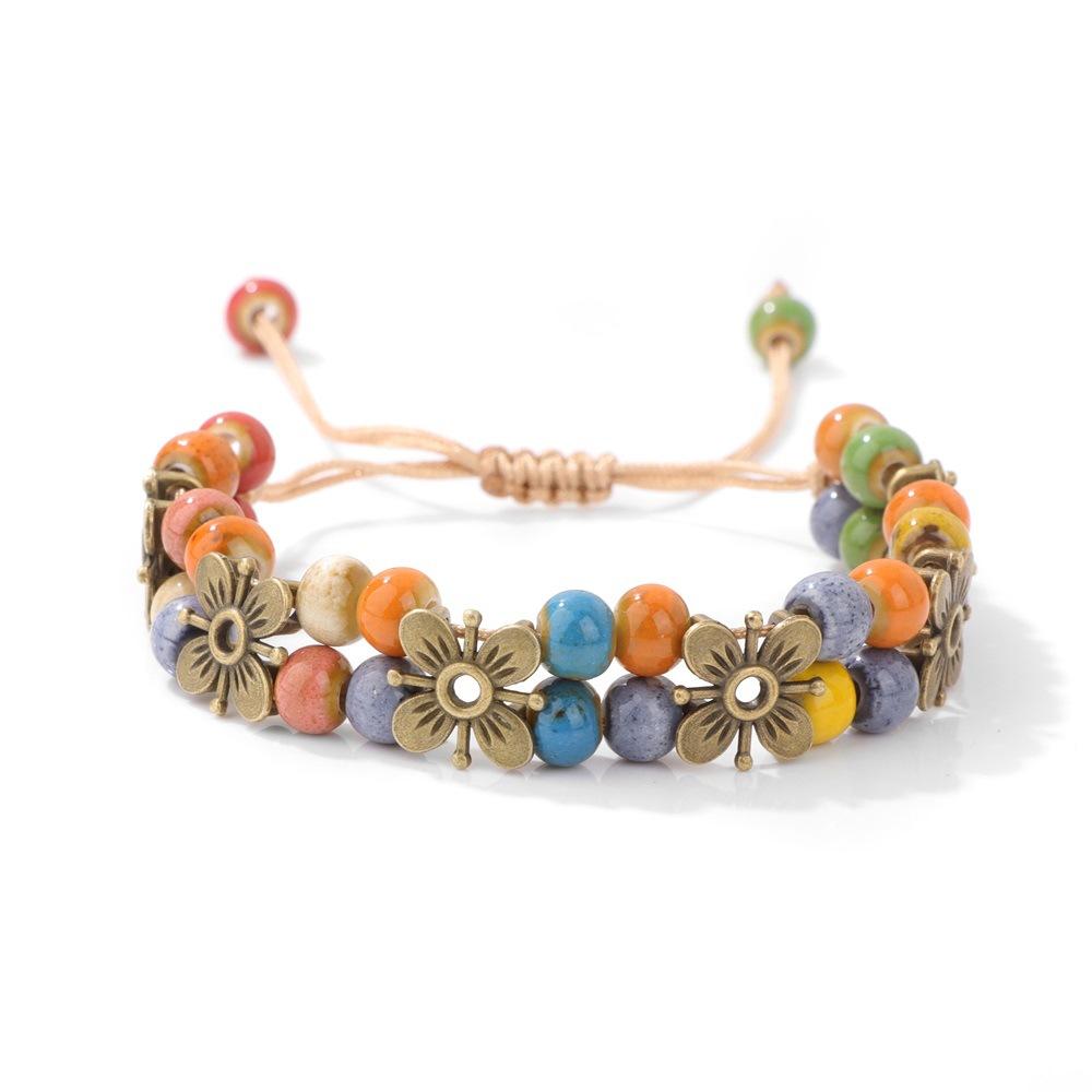 

JYL TS Bracelet Viking Symbol Keychain Multi-Functional Boosts Luck & Utility 6mm ceramic double layer screamin зеленый