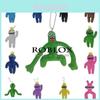 Rainbow Friends Plush Keychain For Kids Cute Stuffed Toy Pendant Gift For Xmas And Birthday