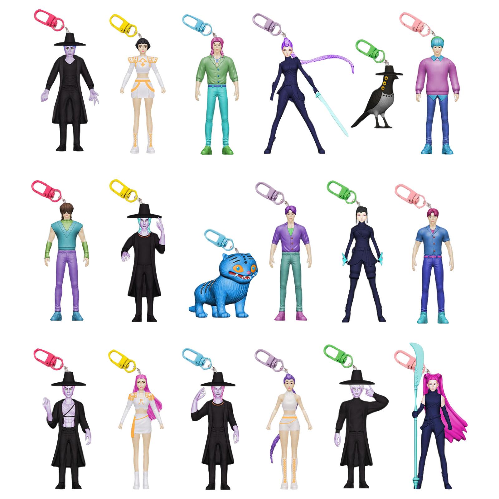 

Non-movable Doll Collection Version Scale Doll Desktop Keychain One Size