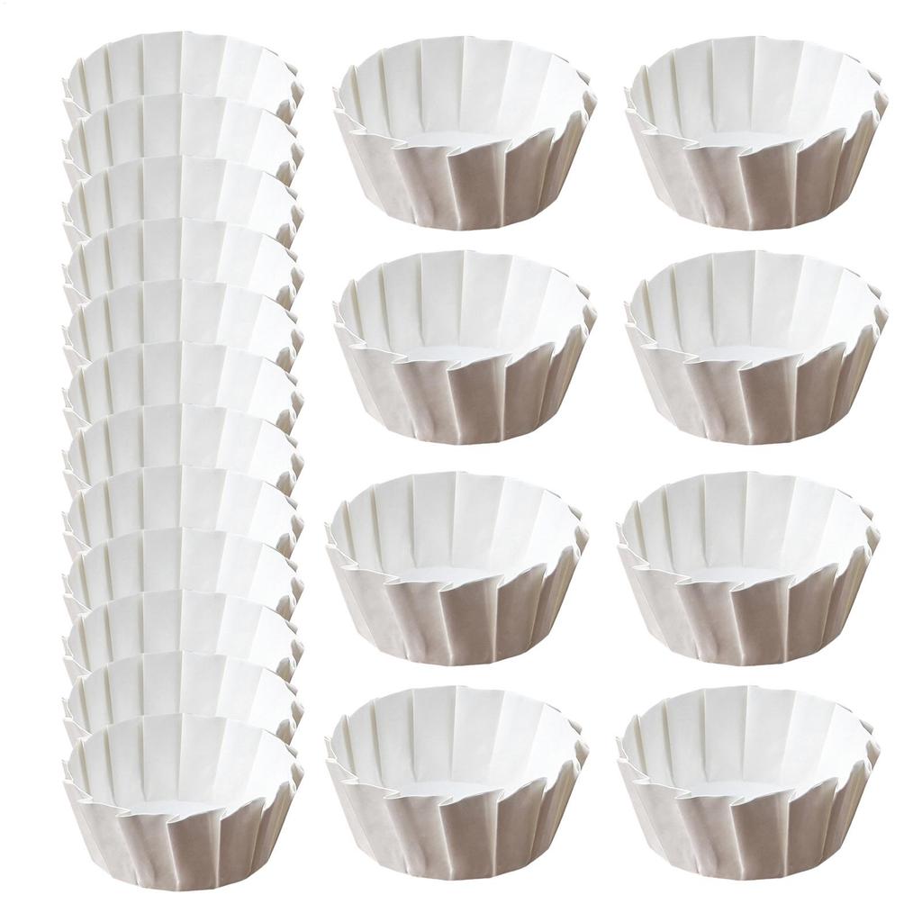50Pcs Paper Cupcake Mould Diy 4 -8 Inch Cake Cup Liners Baking Boxes Wrappers Cases Decorating Tool Kitchen Cake Accessories