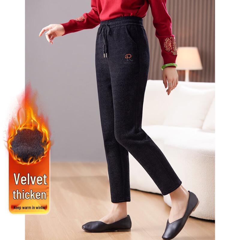 SIFONE Women s Warm Tapered Casual Trousers 3XL