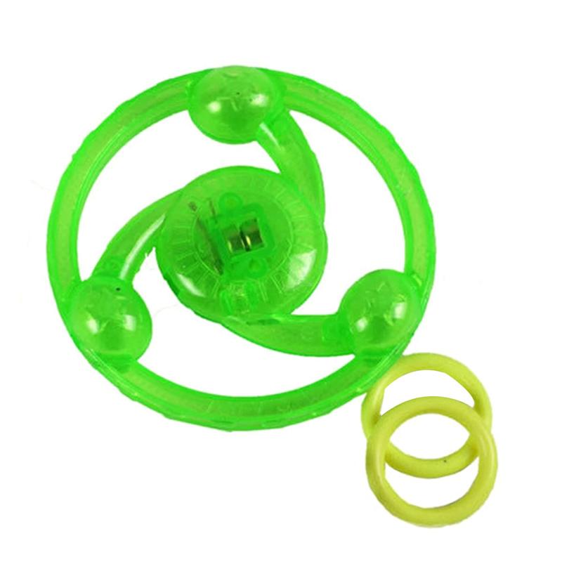 5Pcs Fun Hand Pulled Led Light Up Flywheel Toys Children'S Day Party Birthday Gift Pinata Filler Kindergarten Gift Prize