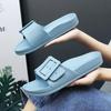 Men's Women's Buckle Slide Sandals Lightweight Non-Slip Casual Beach Slippers