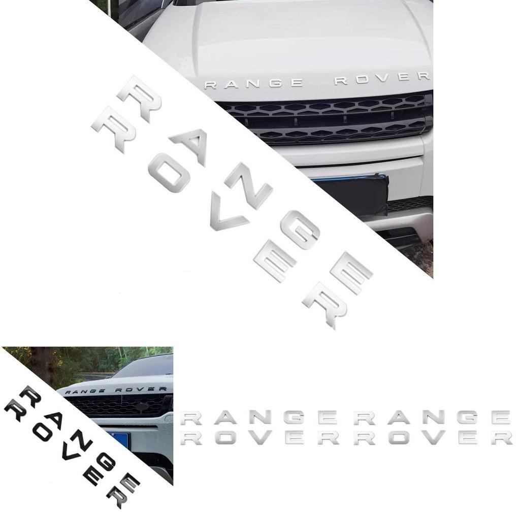 Range Rover Car Emblem Badge With Mirror Finish For Suv Decor
