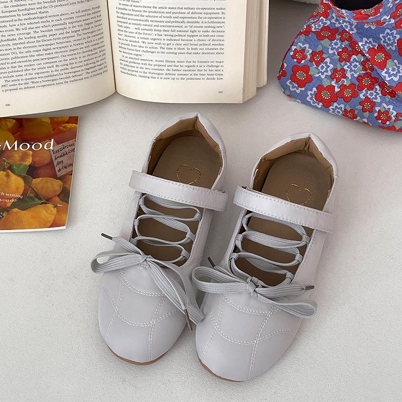 Fashion Yellow Retro Flat-bottomed Light-mouth Forrest Gump Shoes Women's 2025 New Summer Height Increase Versatile Mary Jane Single Shoes