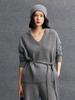 Women's Cashmere Knitwear: Solid Color Loose Fit for Autumn/Winter