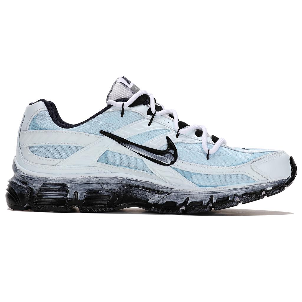 Nike Initiator Cushioning Abrasion Resistant Cushioning, Wear Resistant Low top Running Shoes Men's Blue Black 394055-101(TeamThree-)