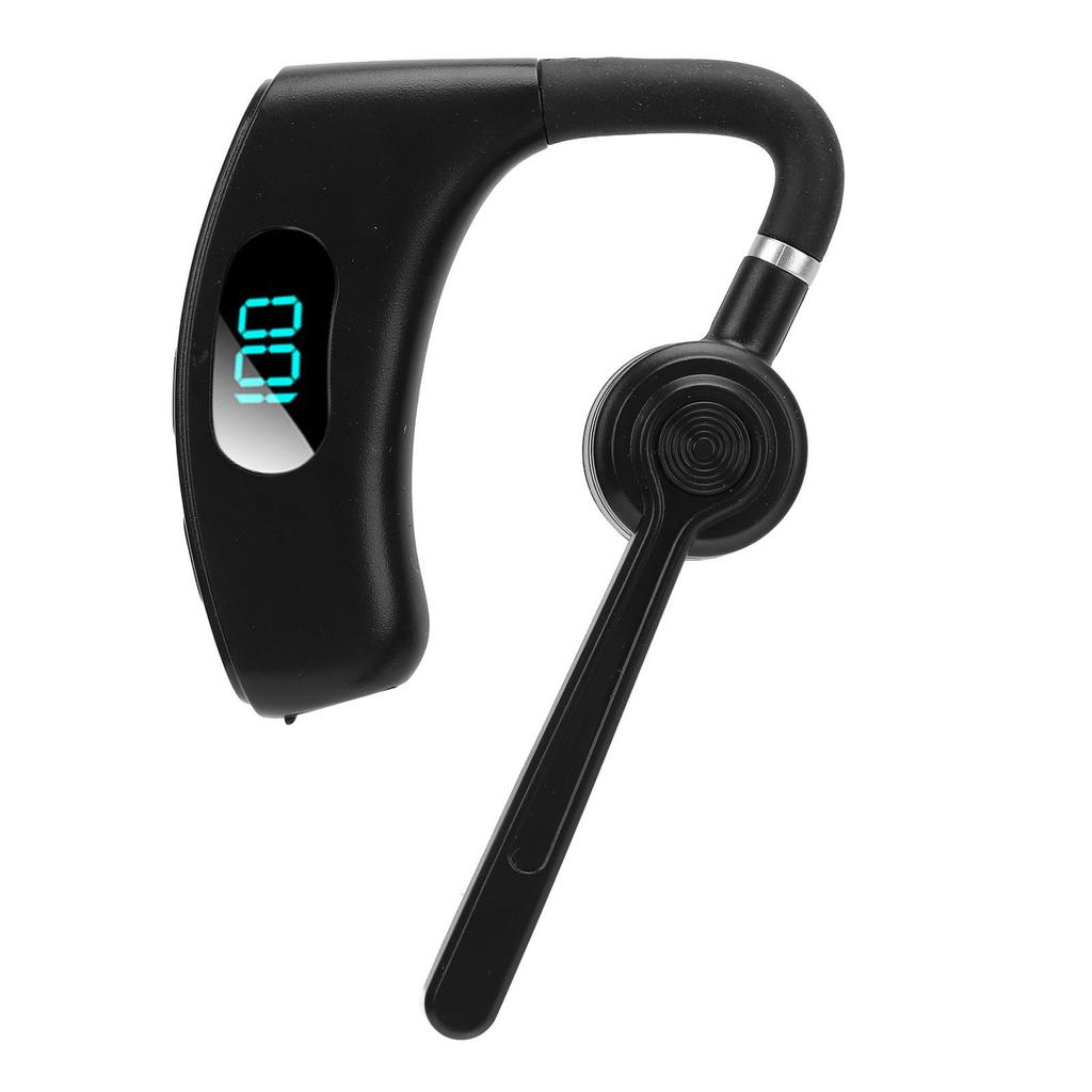 Wireless Bluetooth Earpiece with Microphone Noise Reduction 300mAh Battery for Business Driving