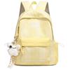 2026 Japanese Cute Girly Double Shoulder Bag - Lightweight, Large Capacity Student Backpack