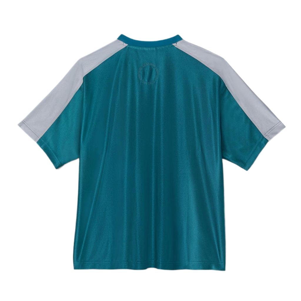 ASICS T Shirts Unisex Green V Neck Moderate 2203A345-300