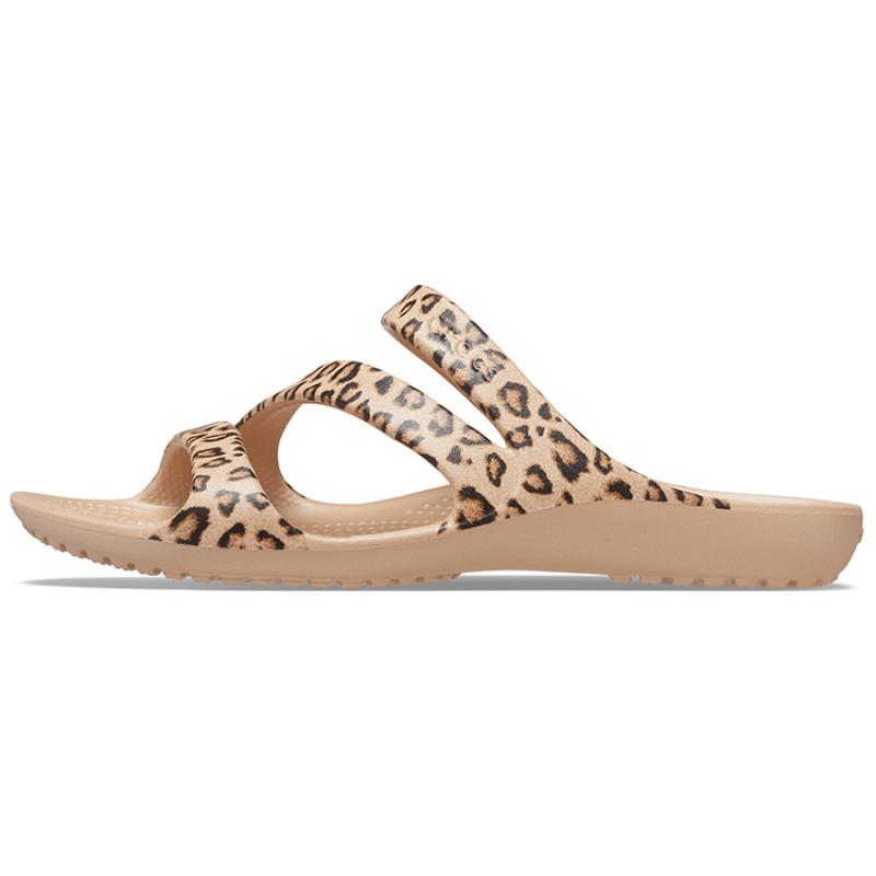 Crocs Kadee II Outdoor Slippers Women's Leopard Print