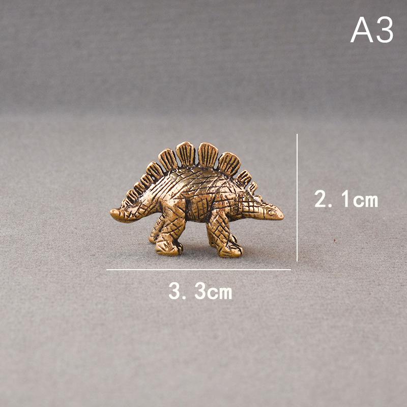 

Миниатюры Медные Динозавры Украшения Твердая Латунь Юрский Динозавр Маленькая Статуэтка Офисные Настольные Украшения Чайный Питомец Ремесла